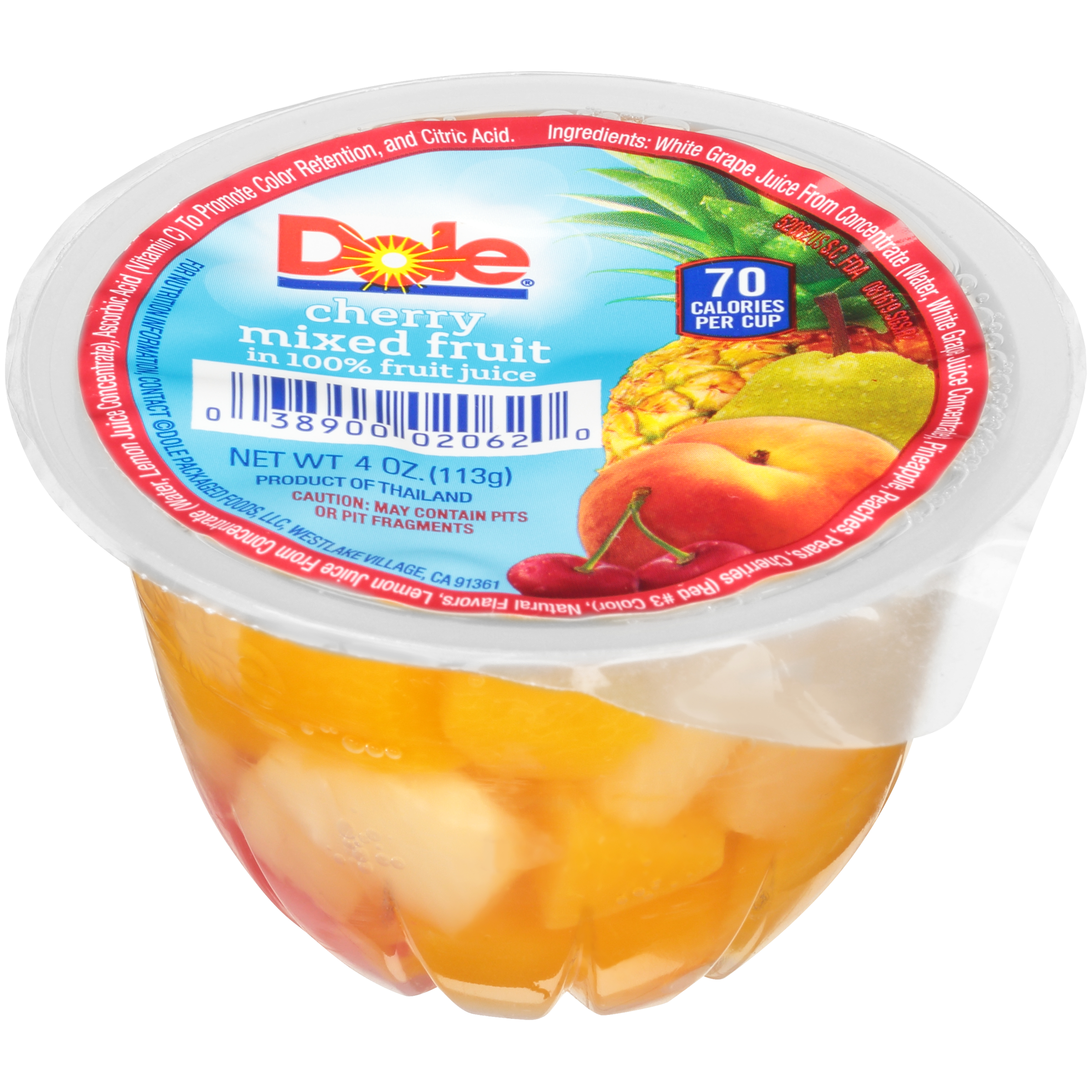 Dole Products 4 Oz Fruit Bowls